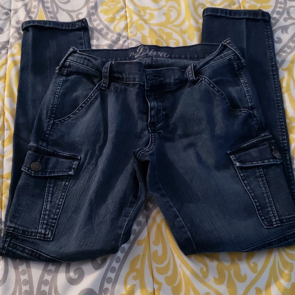 Dark Blue Diva Jeans